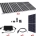 Kit Solar para Interconexión de 4.4KW de Potencia Pico 220Vcc con Microinversor y 8 Módulos de 550 W