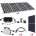 Kit Solar para Interconexión de 3.3 KW de Potencia Pico 220Vcc con Microinversor y 6 Módulos de 550 W (Incluye Montaje)